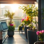 Smarte Bewässerungssysteme für den Balkon (App-gesteuert)